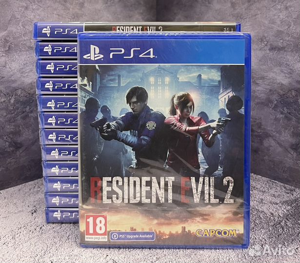 Resident Evil 2 Remake на PS4 Новый диск