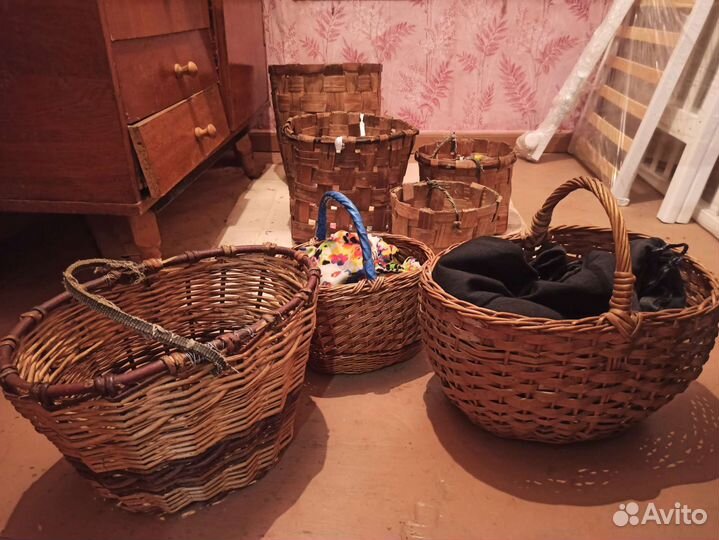 Плетёная корзина