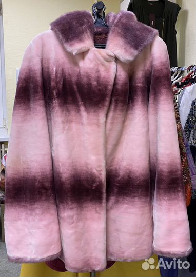 Шуба из искусственного меха 50-52 р