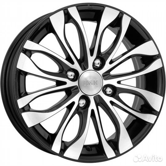 Диск K&K Канзаши 5,5х14 PCD 4х98 ET 35 DIA 58,6 Ал