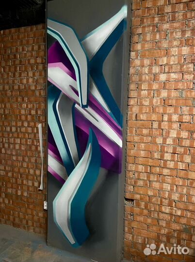 Роспись стен, граффити оформление, каллиграфия