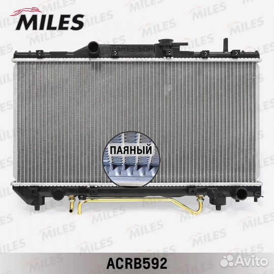 Радиатор toyota carina E VI (ST191) (92-98) 2.0i/2.0GTi AT паяный acrb592