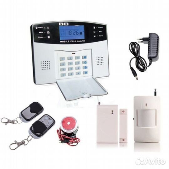 Охранная GSM сигнализация для дома, дачи, гаража