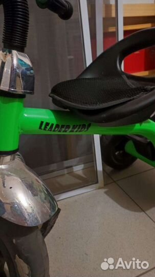 Детский трехколесный велосипед leader kids