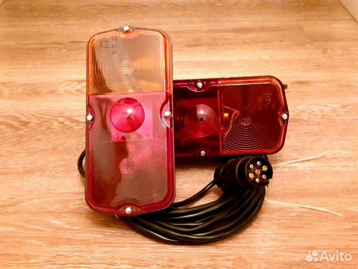 Фонари для прицепа в сборе проводка
