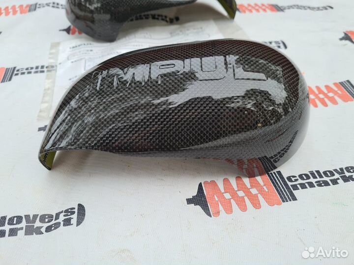 Карбоновые накладки на зеркала Impul