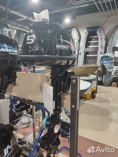 Лодочный мотор Hidea 5 FHS Хайди с баком