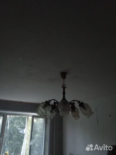 Люстра потолочная бу
