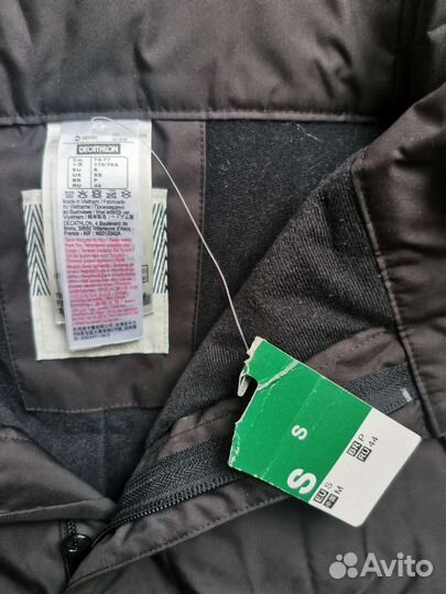 Брюки горнолыжные мужские черные Wedze