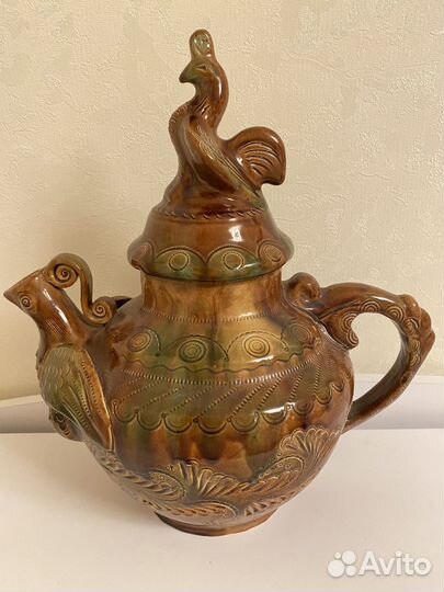 Чайник керамический большой СССР