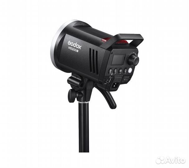 Вспышка студийная Godox MS200V со светодиодной пил