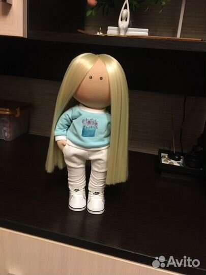 Текстильная интерьерная кукла