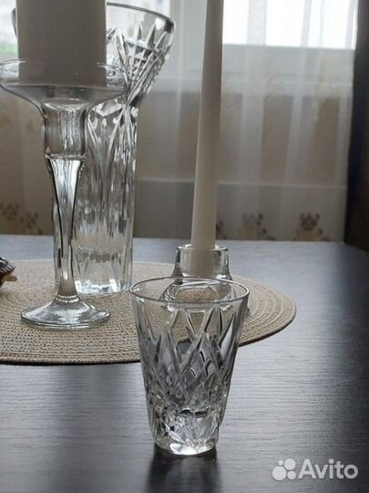 Стопки для водки, хрусталь, 50 мл