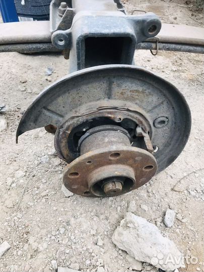 Балка задняя Пежо боксер