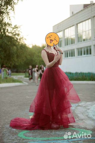Платье на выпускной пышное женское