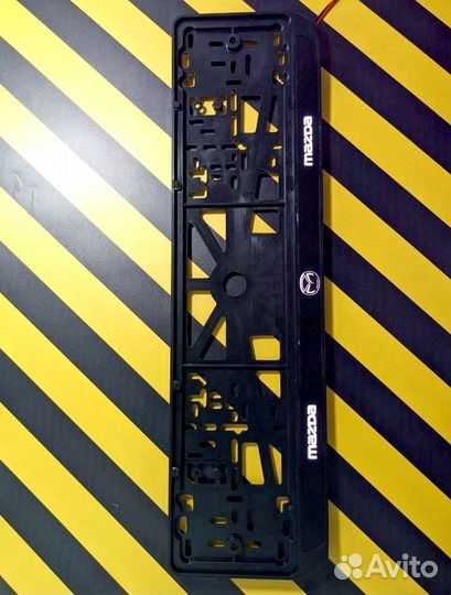 Номерная рамка с вашим лого