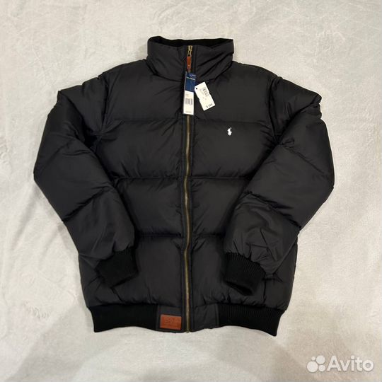 Пуховик polo ralph lauren logo оригинал