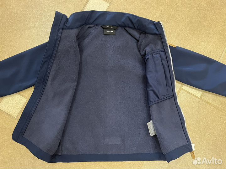 Демисезонная куртка reima softshell, 116 р