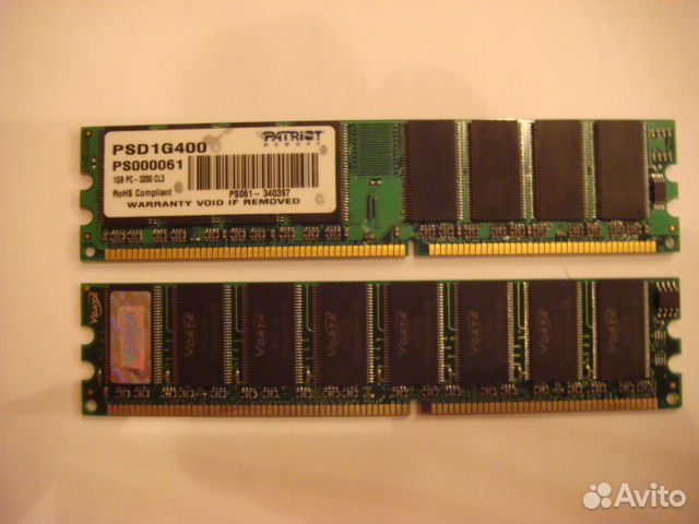 Оперативная память на 1 Гб