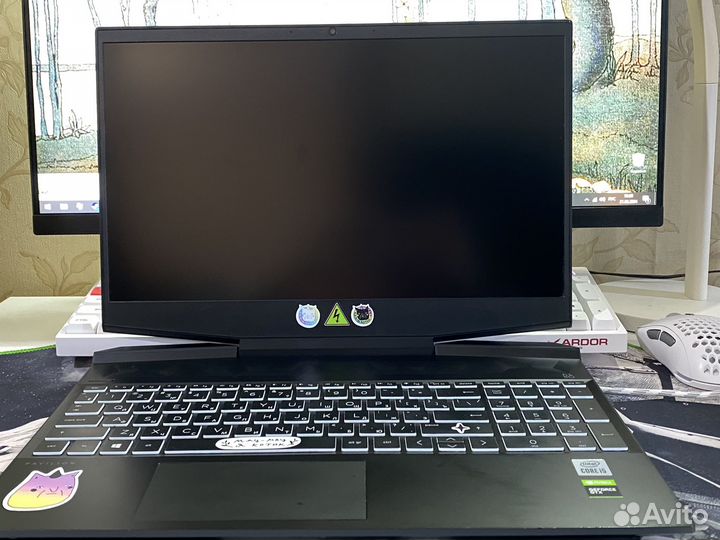 Ноутбук HP pavilion gaming 15 dk-1017ur