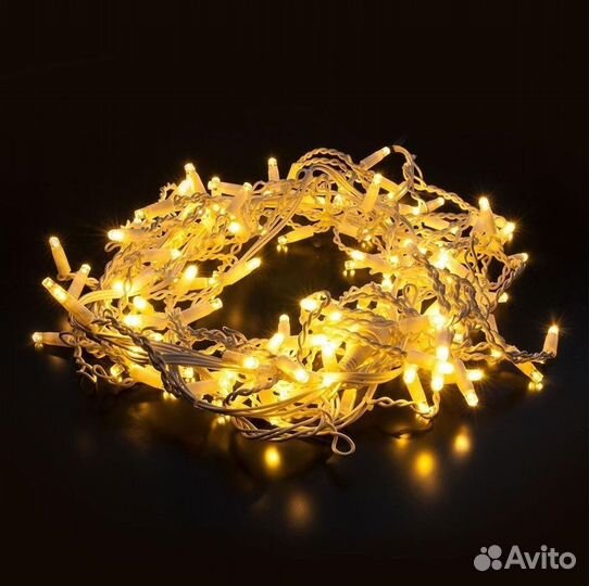 Гирлянда занавес уличная