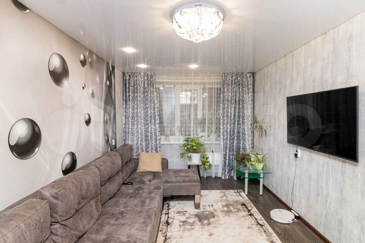 3-к. квартира, 65,7 м², 6/9 эт.