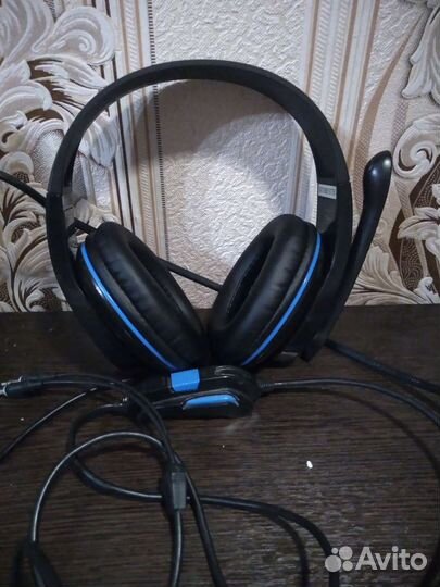 Игровые наушники с микрофоном