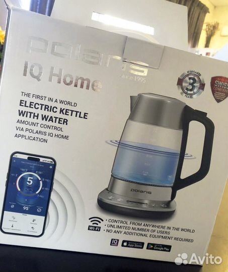 Умный электрический чайник Polaris IQ