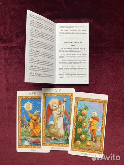 Новые Гадальные Карты Таро Белых кошек