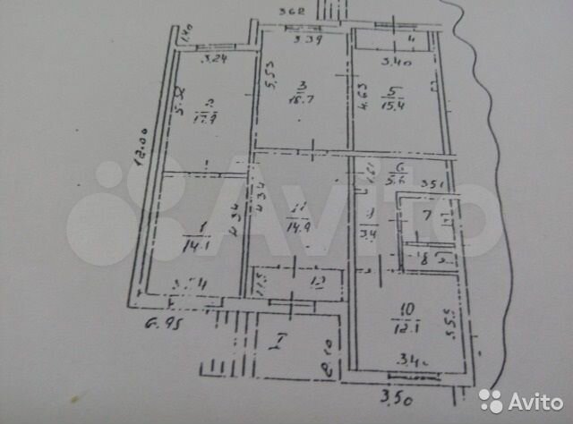 Помещение свободного назначения, 19 м²