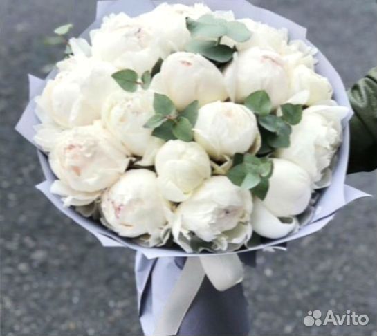 Пионы букет