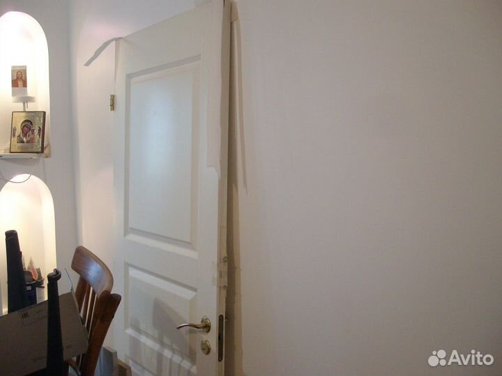 Ручки комплект б/у, завёртка к двери финской