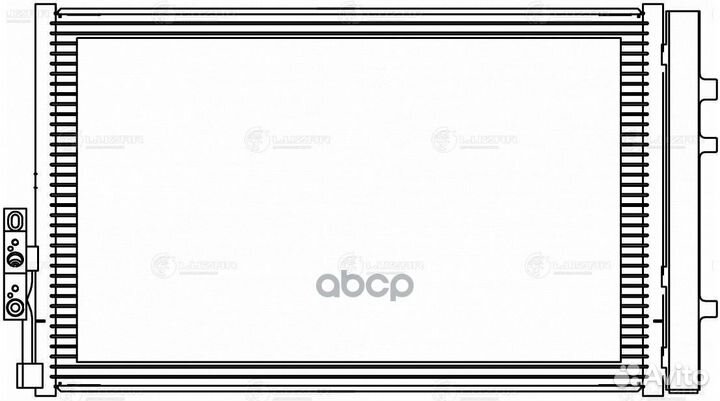 Радиатор кондиц. для ам BMW X3 (F25) (10),BMW