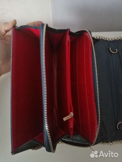 Клатч кожзам бу