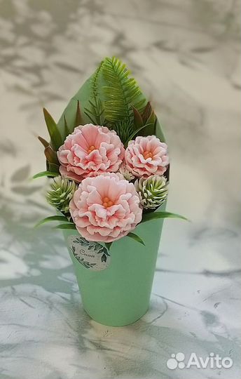 Букет из мыла