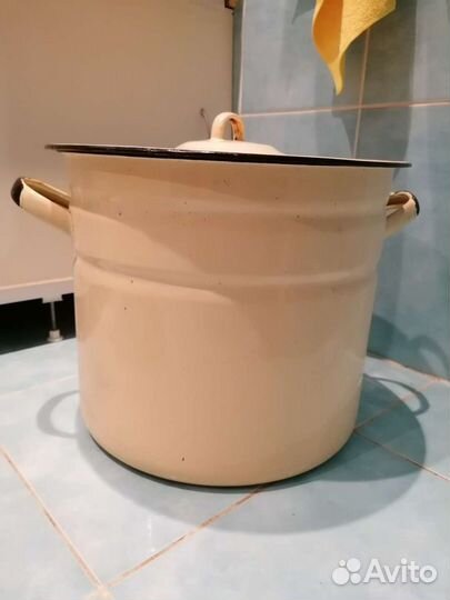 Кастрюля эмалированная СССР