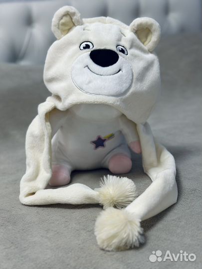 Шапка олимпийский мишка Олимпиада 2014