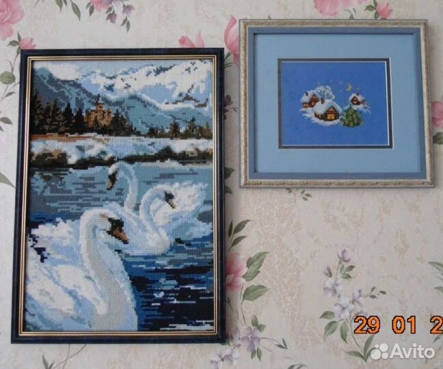 Продам картины крестиком