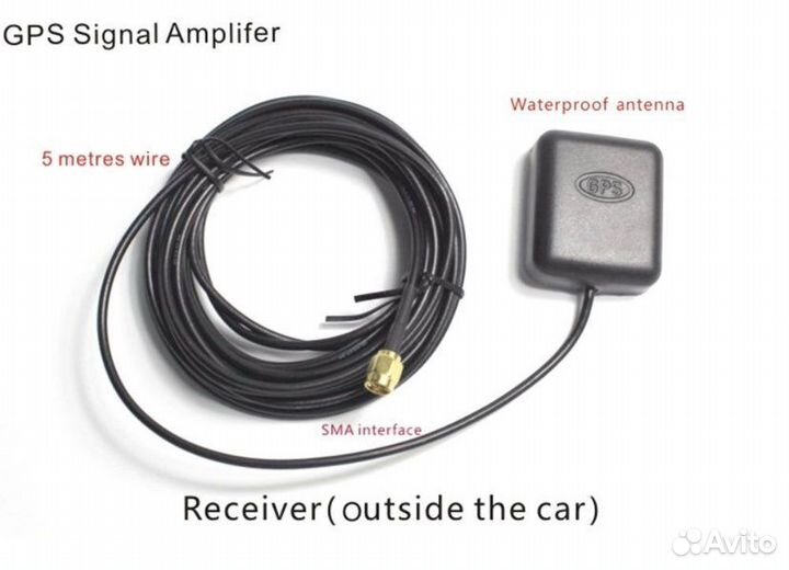 Автомобильный GPS усилитель антенны сигнала GPS