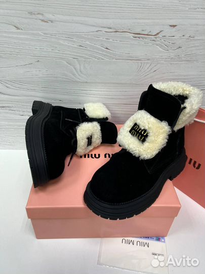 Ботинки зимние Miu Miu