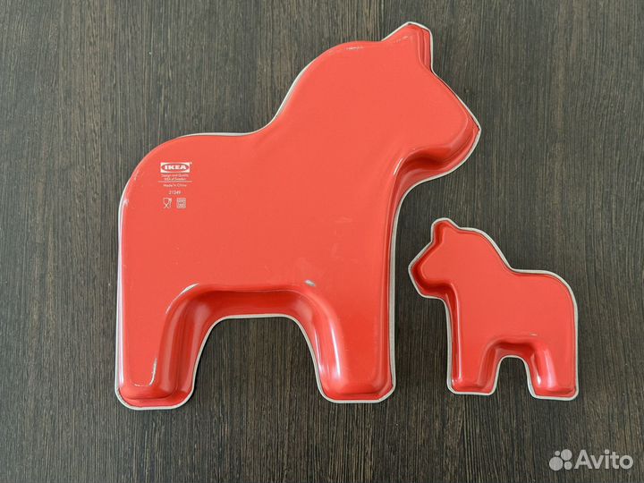 Форма для выпечки IKEA drommar dala red horse