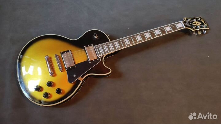 Реплика Gibson Les Paul Custom Goldburst доводка