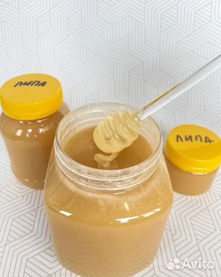 Липовый мёд (сбор 2023)