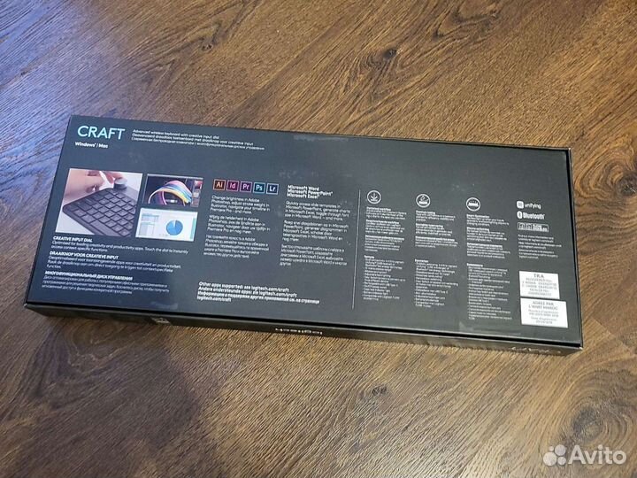 Коробка от клавиатуры Logitech Craft