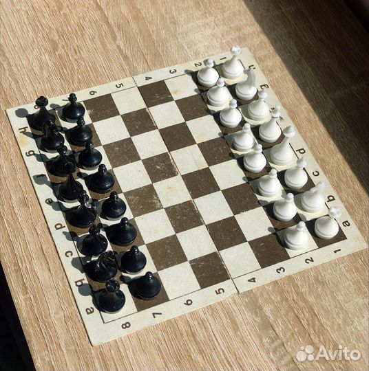 Набор дорожных игр СССР шахматы, шашки, домино