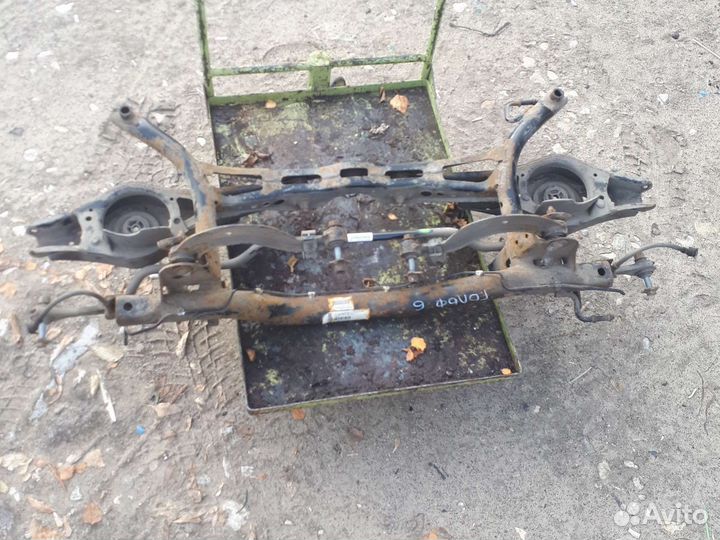 Задний подрамник фольксваген гольф 6