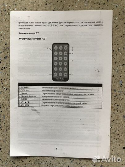 Внешний тв-тюнер AverMedia AverTV Hybrid Volar HX
