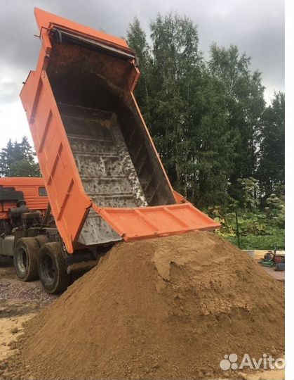 Песок строительный