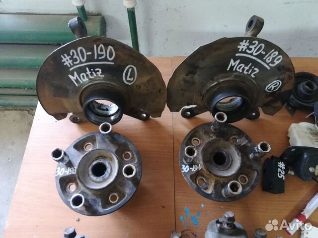 Поворотный кулак левый правый Daewoo Matiz