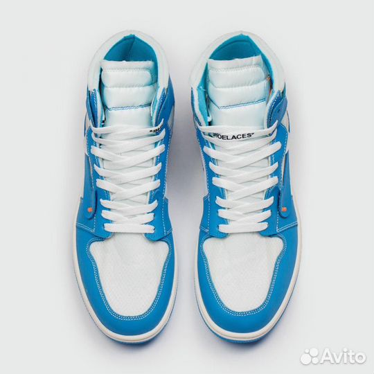 Кроссовки Nike Air Jordan 1 UNC x Off-White